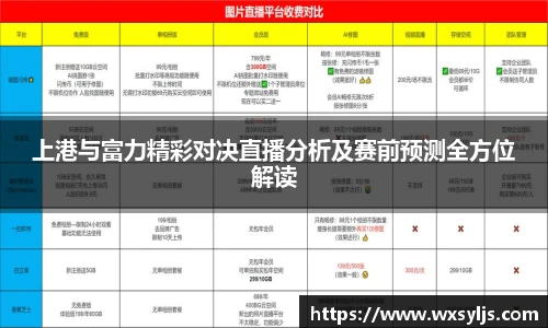 上港与富力精彩对决直播分析及赛前预测全方位解读